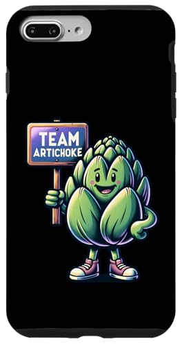 Team Artischocke, Artischockenmaskottchen, lustiges Gemüse Hülle für iPhone 7 Plus/8 Plus Team Artischocke, Artischockenmaskottchen, lustiges Gemüse Hülle für iPhone 7 Plus/8 Plus von Fossil Forward Homestead