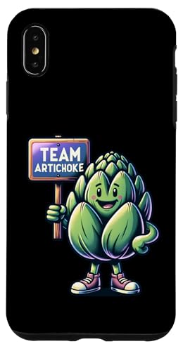 Team Artischocke, Artischockenmaskottchen, lustiges Gemüse Hülle für iPhone XS Max Team Artischocke, Artischockenmaskottchen, lustiges Gemüse Hülle für iPhone XS Max von Fossil Forward Homestead