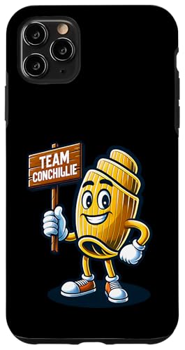 Team Conchiglie, Pasta-Maskottchen, lustiges Essen Hülle für iPhone 11 Pro Max von Fossil Forward Homestead
