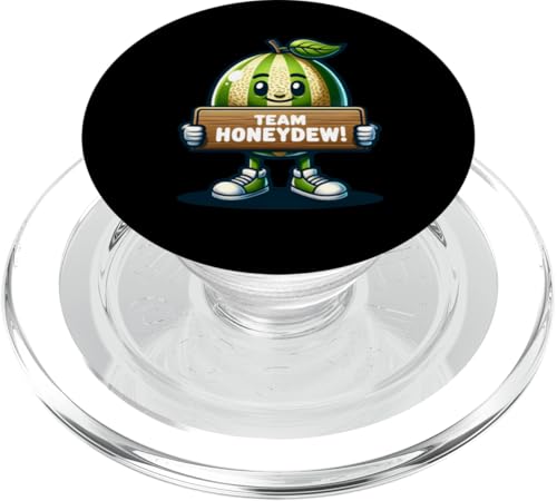 Team Honeydew Melone, Melonenmaskottchen, lustiges Obst Gemüse PopSockets PopGrip für MagSafe Team Honeydew Melone, Melonenmaskottchen, lustiges Obst Gemüse PopSockets PopGrip für MagSafe von Fossil Forward Homestead