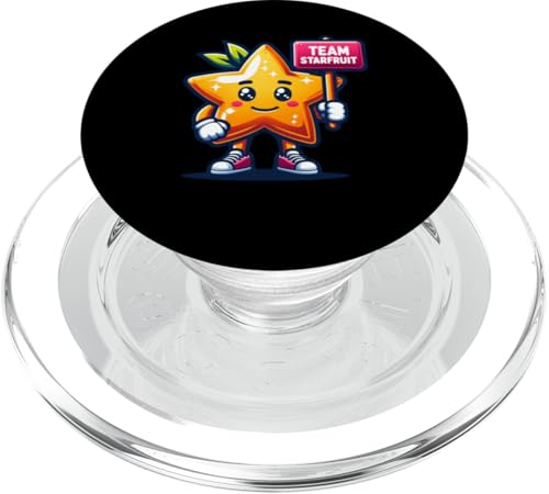 Team Starfruit, Starfruit Maskottchen, Funny Fruit PopSockets PopGrip für MagSafe von Fossil Forward Homestead