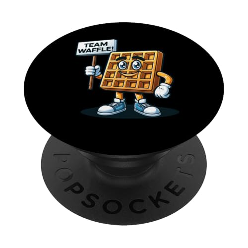 Team Waffeln Frühstück Essen Maskottchen Lustiges Kochen PopSockets Klebender PopGrip Team Waffeln Frühstück Essen Maskottchen Lustiges Kochen PopSockets Klebender PopGrip von Fossil Forward Homestead