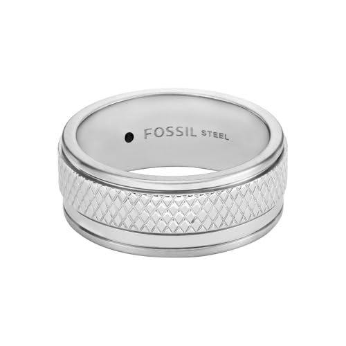 Fossil - Bague Knox Knurled Texture en Acier inoxydable, Pour Homme, JF04768040 Fossil - Bague Knox Knurled Texture en Acier inoxydable, Pour Homme, JF04768040 von Fossil