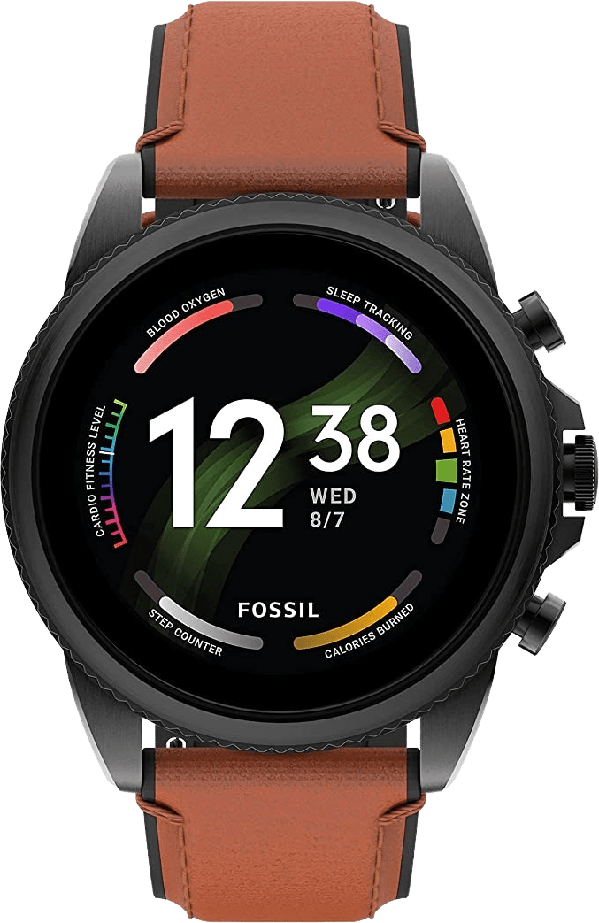 Fossile Gen 6 Smartwatch, Edelstahlgehäuse, 44 mm von Fossil