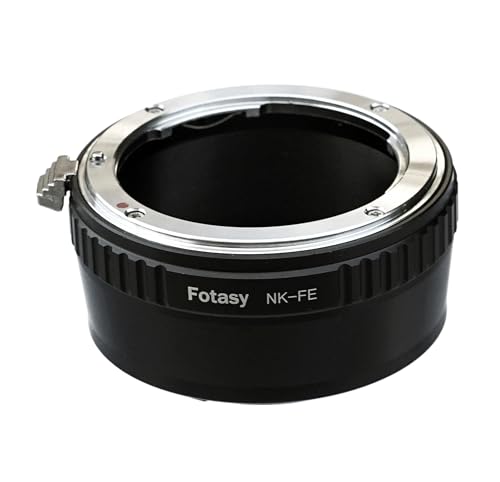 Fotasy ANAF Kamera-Adapter, für Sony-Kameras mit Minolta-Objektiven, AF-NEX-Objektiv, E-Mount, Schwarz von Fotasy