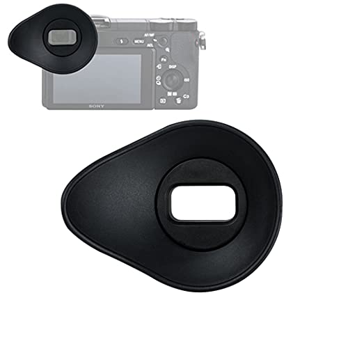 Shape Soft Silikon Digitalkamera, ersetzt FDA-EP12, schwarz, Eyecup for Sony A68 A77 II von Fotasy