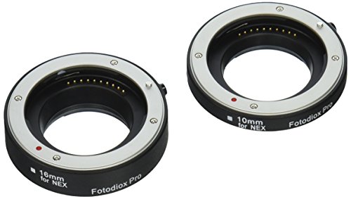 Fotodiox Auto Macro Extension Tube Set Compatible with Micro Four Thirds Mount Cameras - for Extreme Macro Photography von Fotodiox