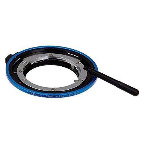 Fotodiox CinePro Lens Mount Adapter Compatible with Nikon F-Mount G-Type Lenses on Canon EOS EF/EF-S Cameras von Fotodiox