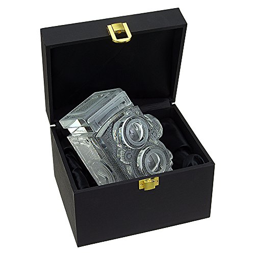 Fotodiox Crystal TLR Camera Display Model - 4/5 Sized Replica of Rolleiflex 2.8 camera with Zeiss Planar 80mm lens; Paperweight, Book Shelf, Bookends, Paper Weight Fotodiox Crystal TLR Camera Display Model - 4/5 Sized Replica of Rolleiflex 2.8 camera with Zeiss Planar 80mm lens; Paperweight, Book Shelf, Bookends, Paper Weight von Fotodiox