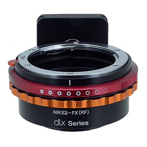 Fotodiox DLX Lens Adapter Compatible with Nikon F-Mount G-Type Lenses on Fujifilm X-Mount Cameras von Fotodiox