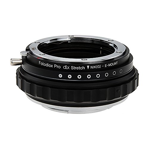 Fotodiox DLX Stretch Lens Mount Adapter Compatible with Nikon F-Mount G-Type Lenses on Sony E-Mount Cameras von Fotodiox