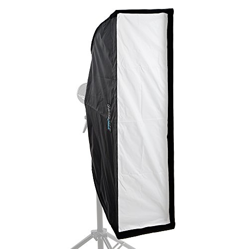 Fotodiox EZ-Pro Strip-Softbox 9 x 36 (22 x 90 cm) – Faltbare Streifen-Softbox mit Bowens Speedring für Bowens, Calumet, Interfit und kompatible Leuchten von Fotodiox