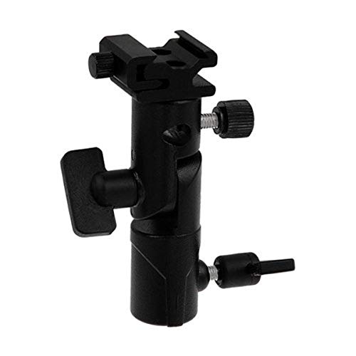 Fotodiox Elite Flash Umbrella Bracket-with Swivel/Tilt Head, Mountable to Light stand and Tripod-fits Nissin Flash Di866, Di622, Di466, PZ400 von Fotodiox