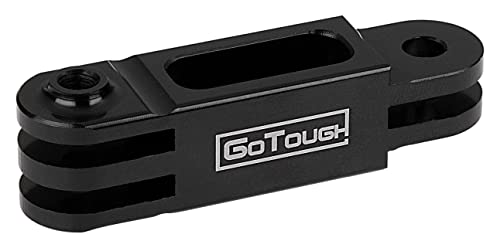 Fotodiox GT-Extender-45mm-Black Pro GoTough Long Extender, 45 mm Aluminum Straight Extension, Pivot Arm for all GoPro Adapter Mounts (Black) von Fotodiox