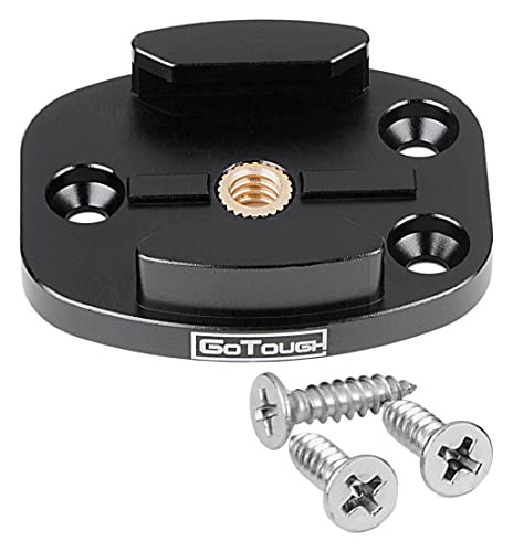 Fotodiox GoTough QR schwarz Metall Stativanschluss für Gopro HD Hero2, Hero3, Hero3 + und hero4 Kameras von Fotodiox