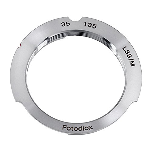 Fotodiox Lens Mount Adapter Compatible with M39/L39 (35/135mm Frame Line) Lenses on Leica M-Mount Cameras von Fotodiox