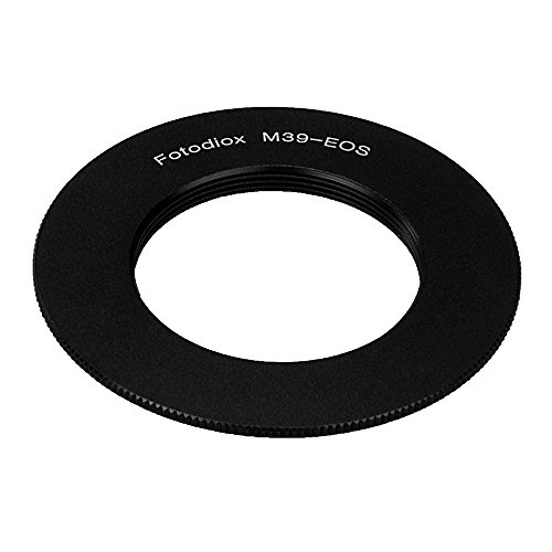 Fotodiox Lens Mount Adapter Compatible with M39/L39 (x1mm Pitch) Lenses on Canon EOS (EF, EF-S) Mount D/SLR Camera Body von Fotodiox