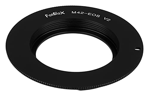 Fotodiox Lens Mount Adapter Compatible with M42 Type 2 Lenses on Canon EOS (EF, EF-S) Mount D/SLR Camera Body von Fotodiox
