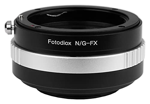 Fotodiox Lens Mount Adapter Compatible with Nikon F-Mount G-Type Lenses on Fujifilm X-Mount Cameras von Fotodiox