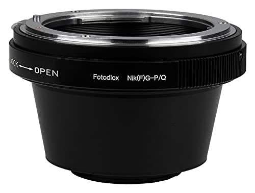Fotodiox Lens Mount Adapter Compatible with Nikon F-Mount G-Type Lenses on Pentax Q-Mount Cameras von Fotodiox