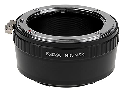 Fotodiox Lens Mount Adapter Compatible with Nikon F-Mount Lenses on Sony E-Mount Cameras von Fotodiox