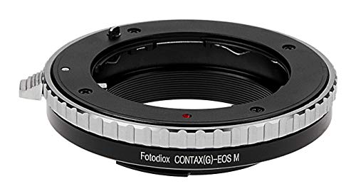 Fotodiox Lens Mount Adapter Compatible with Prime Contax G Lenses on Canon EOS M EF-M Mount Cameras von Fotodiox