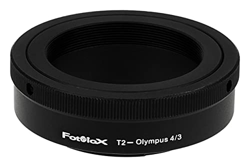 Fotodiox Lens Mount Adapter Compatible with T-Mount (T/T-2) Thread Lenses on Olympus Four Thirds (OM4/3) Cameras von Fotodiox