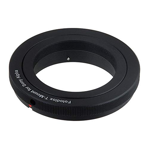 Fotodiox Lens Mount Adapter Compatible with T-Mount (T/T-2) Thread Lenses on Sony A-Mount (Minolta AF) Cameras von Fotodiox