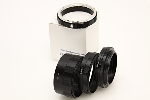 Fotodiox Macro Extension Tube Set Compatible with Canon EOS EF/EF-S Cameras - for Extreme Macro Photography Fotodiox Macro Extension Tube Set Compatible with Canon EOS EF/EF-S Cameras - for Extreme Macro Photography von Fotodiox