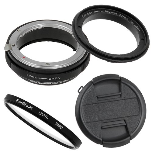 Fotodiox Macro Reverse Adapter Compatible with 52mm Filter Thread on Nikon F Mount Cameras von Fotodiox