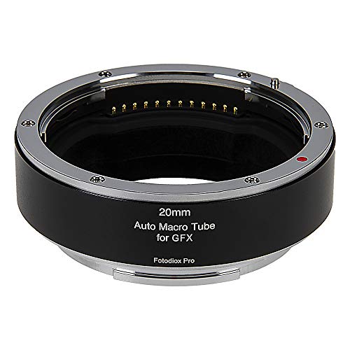 Fotodiox Pro 20mm Automatic Macro Extension Tube Compatible with Fujifilm GFX G-Mount Cameras von Fotodiox