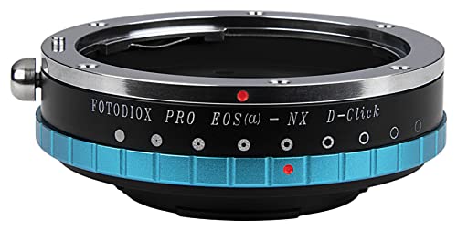 Fotodiox Pro IRIS Lens Mount Adapter Compatible with Canon EOS EF Lenses on Samsung NX Mount Cameras von Fotodiox