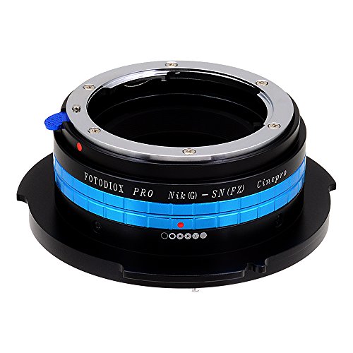 Fotodiox Pro Lens Adapter Compatible with Nikon Nikkor F Mount G-Type D/SLR Lenses on Sony CineAlta FZ-Mount Cameras von Fotodiox