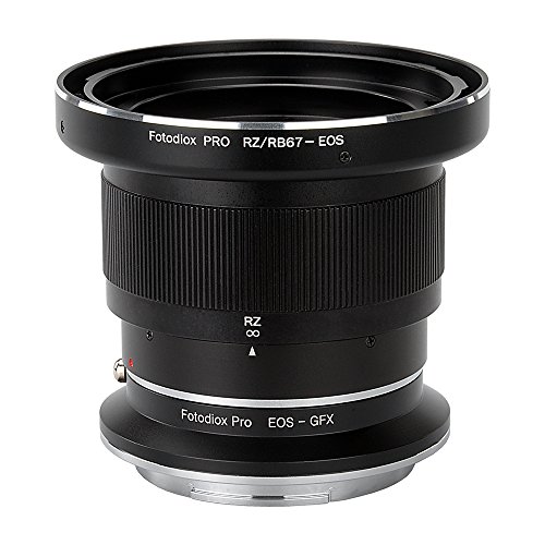 Fotodiox Pro Lens Adapter Kit Compatible with Mamiya RB67 and RZ67 Lenses on Fujifilm GFX G-Mount Cameras von Fotodiox