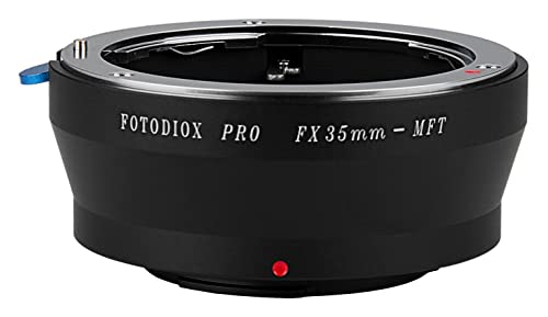 Fotodiox Pro Lens Mount Adapter, 35mm Fuji, Fujica X Lens to Micro Four Thirds (MFT) Camera such as Panasonic Lumix & BMPCC von Fotodiox