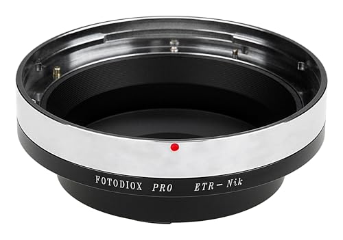 Fotodiox Pro Lens Mount Adapter Compatible Bronica ETR Lenses on Nikon F-Mount Cameras von Fotodiox