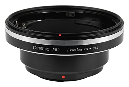 Fotodiox Pro Lens Mount Adapter Compatible Bronica GS-1 (PG) Lenses on Nikon F-Mount Cameras von Fotodiox