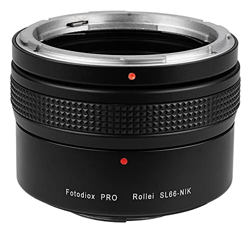 Fotodiox Pro Lens Mount Adapter Compatible Rolleiflex SL66 Lenses on Nikon F-Mount Cameras von Fotodiox