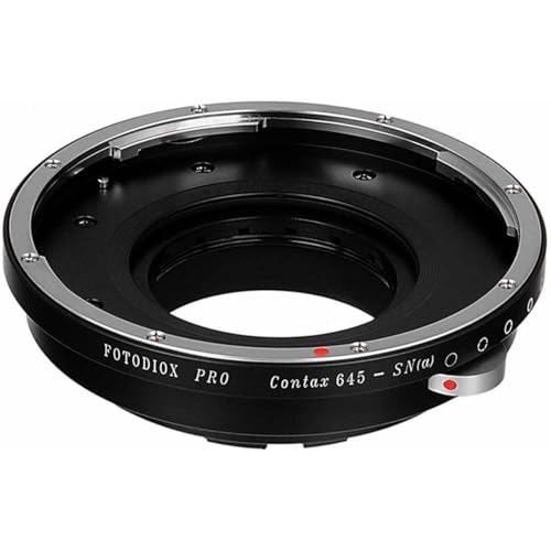 Fotodiox Pro Lens Mount Adapter Compatible with Contax 645 Lenses on Sony A-Mount (Minolta AF) Cameras von Fotodiox