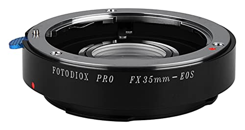 Fotodiox Pro Lens Mount Adapter Compatible with Fujica X-Mount 35mm Film Lenses on Canon EOS EF/EF-S Cameras von Fotodiox