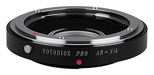 Fotodiox Pro Lens Mount Adapter Compatible with Konica Auto-Reflex (AR) Lenses on Nikon F-Mount Cameras von Fotodiox