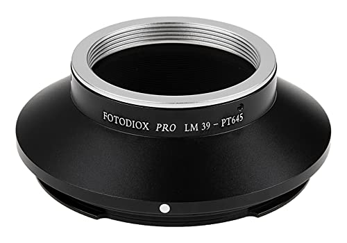 Fotodiox Pro Lens Mount Adapter Compatible with L39 Leica Visoflex Lenses on Pentax 645 Cameras von Fotodiox