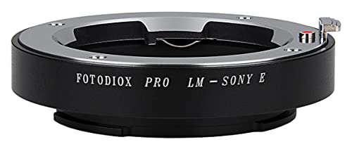 Fotodiox Pro Lens Mount Adapter Compatible with Leica M Lenses on Sony E-Mount Cameras von Fotodiox