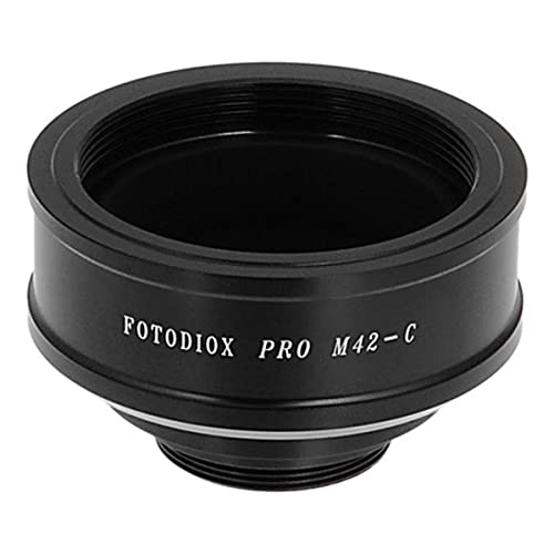 Fotodiox Pro Lens Mount Adapter Compatible with M42 Type 2 and Select Type 1 Lenses to C-Mount Cameras Fotodiox Pro Lens Mount Adapter Compatible with M42 Type 2 and Select Type 1 Lenses to C-Mount Cameras von Fotodiox