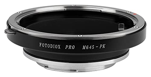 Fotodiox Pro Lens Mount Adapter Compatible with Mamiya 645 MF Lenses on Pentax K-Mount Cameras von Fotodiox