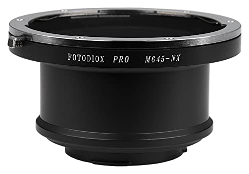 Fotodiox Pro Lens Mount Adapter Compatible with Mamiya 645 MF Lenses on Samsung NX Mount Cameras von Fotodiox