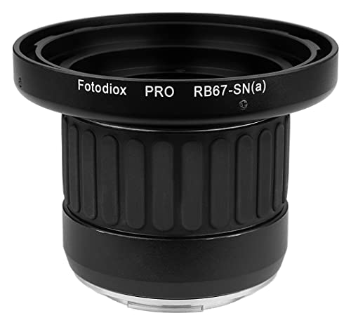 Fotodiox Pro Lens Mount Adapter Compatible with Mamiya RB67 Lenses on Sony A-Mount (Minolta AF) Cameras von Fotodiox