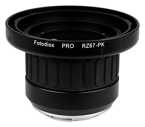 Fotodiox Pro Lens Mount Adapter Compatible with Mamiya RZ67 Lenses on Pentax K-Mount Cameras von Fotodiox