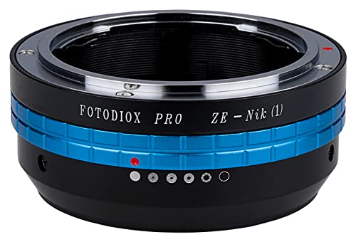 Fotodiox Pro Lens Mount Adapter Compatible with Mamiya ZE 35mm Film Lenses on Nikon 1-Mount Cameras von Fotodiox