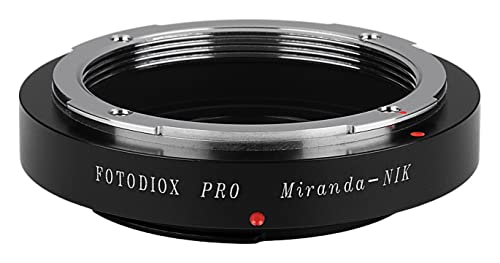 Fotodiox Pro Lens Mount Adapter Compatible with Miranda (Mir) Lenses on Nikon F-Mount Cameras von Fotodiox
